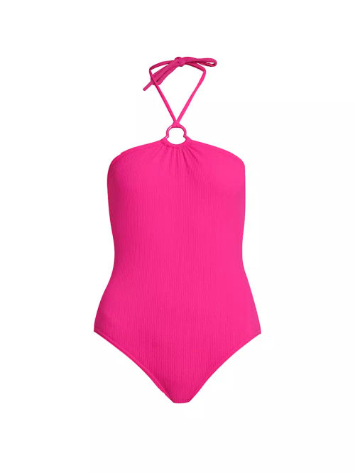 Halterneck One-Piece Swimsuit