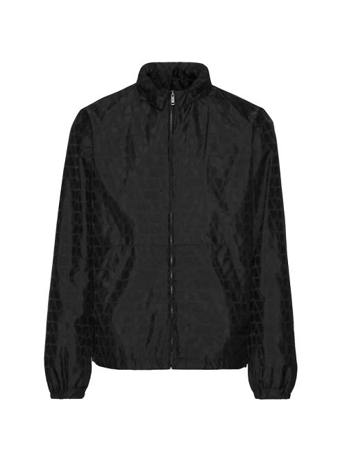 Nylon Windbreaker With Toile...