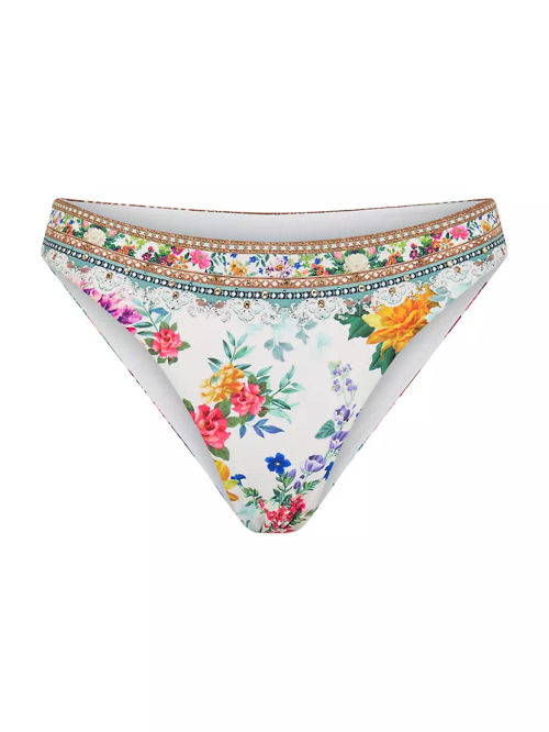 Beaded Floral Bikini Bottom