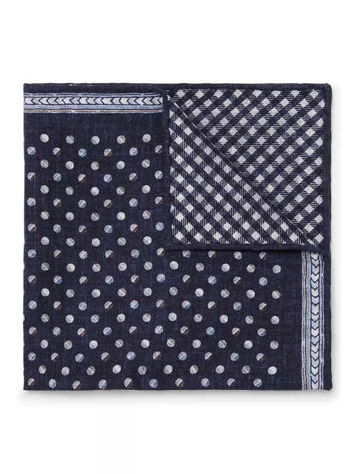 Double Face Silk Pocket Square