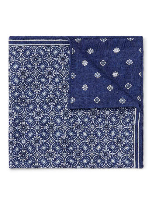 Double Face Silk Pocket Square