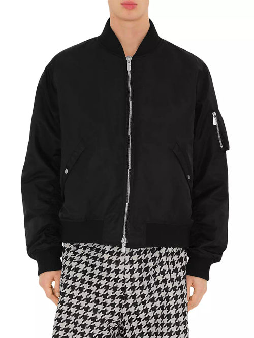 Nylon Bomber Jacket