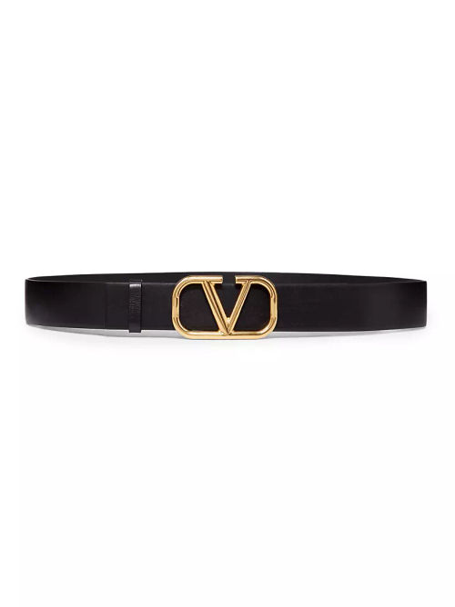 VLogo Signature Calfskin Belt...