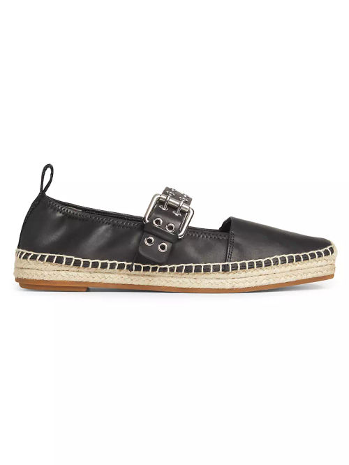 Anteros Leather Espadrilles