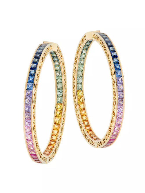 Rainbow 18K Yellow Gold,...