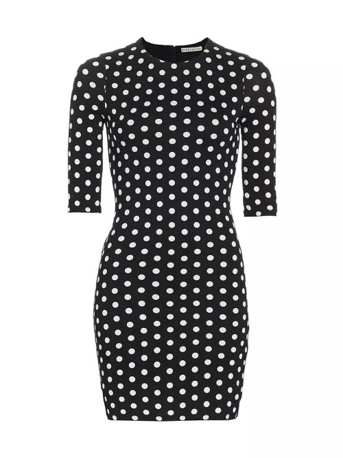 Delora Polka-Dot Minidress