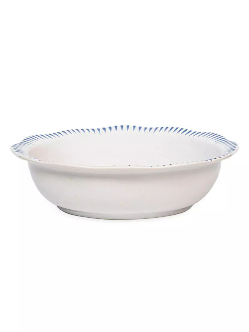 Sitio Stripe Serving Bowl