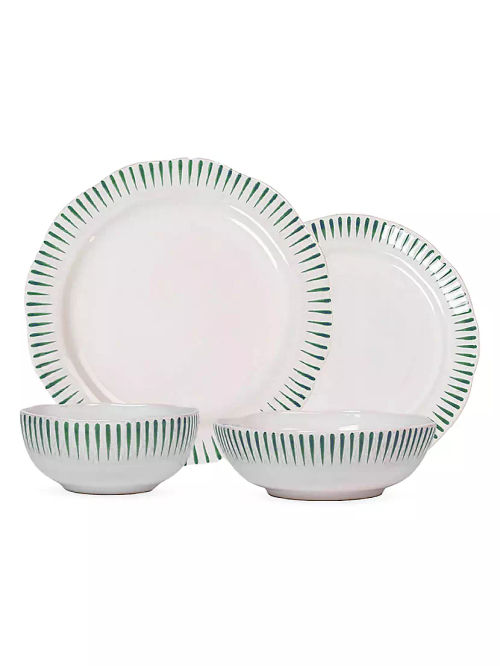 Sitio Stripe Ceramic 4-Piece...