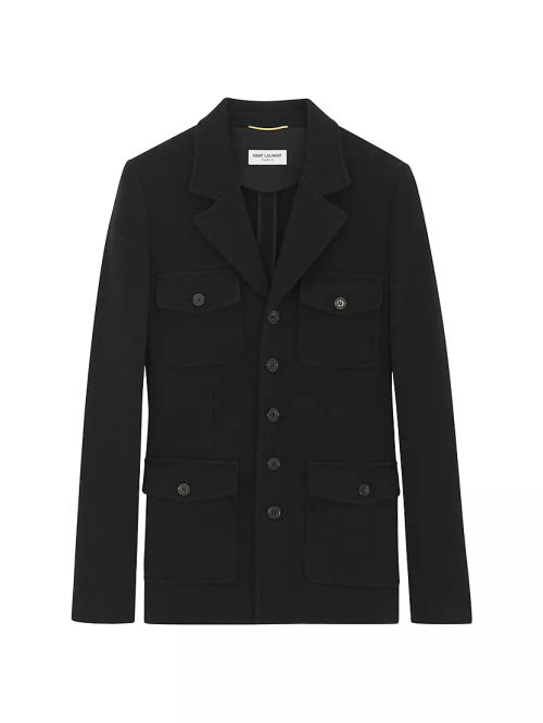 Saharienne Jacket In Wool...