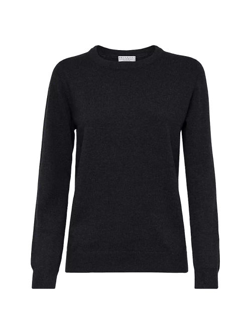 Cashmere Sweater With Monili