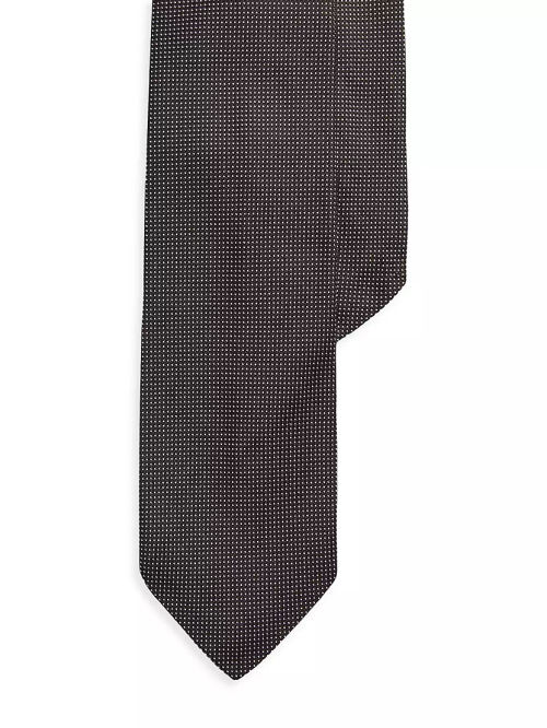 Pin Dot Silk Tie