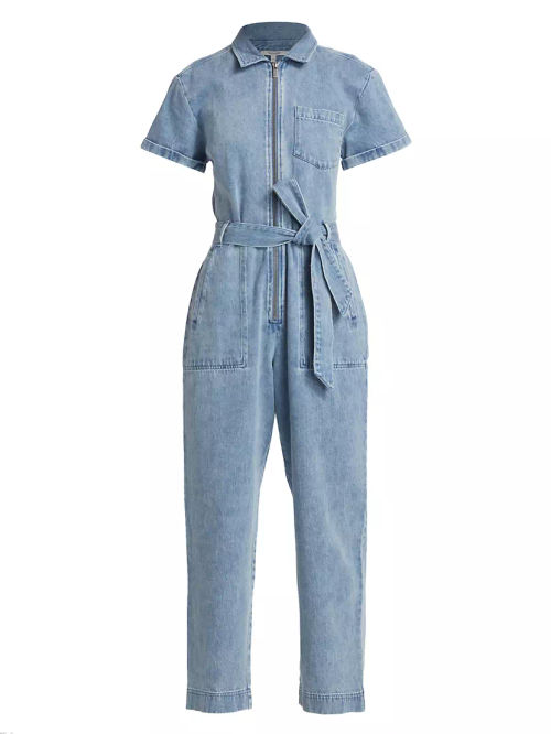 Erika Denim Utility Jumpsuit