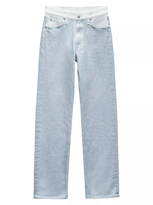 Harlow Mid-Rise Straight Jeans