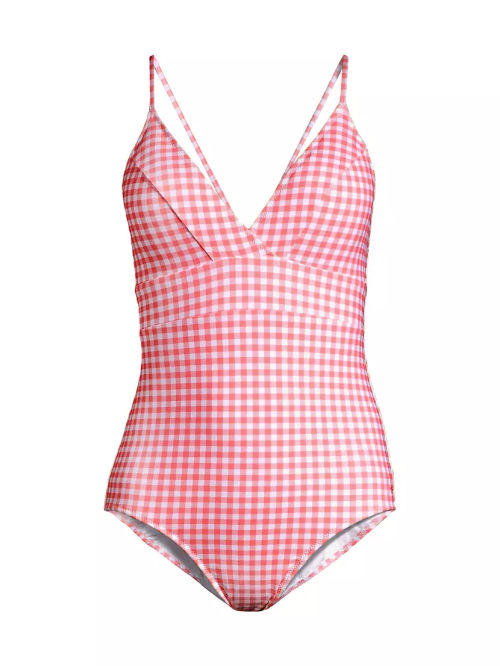 Sconset Gingham One-Piece...