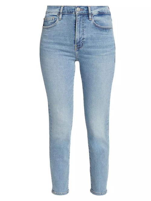 Le High Skinny Cropped Jeans