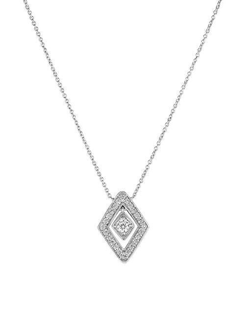 Diamante 18K White Gold &...