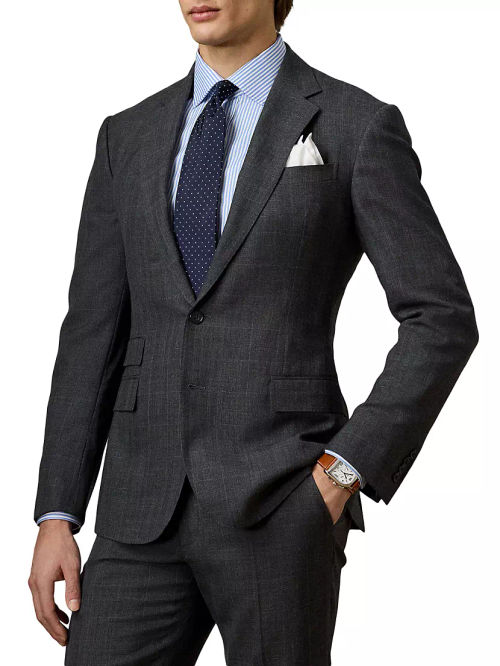 Kent Wool Single-Breasted Suit