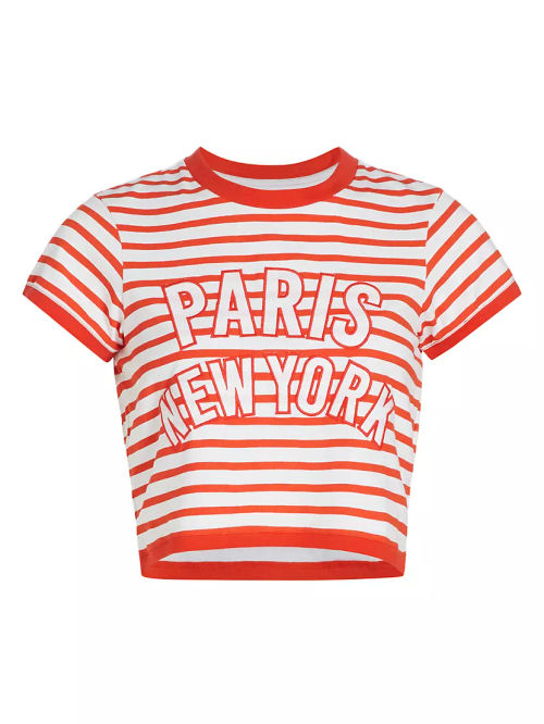 Becka Striped Paris T-Shirt