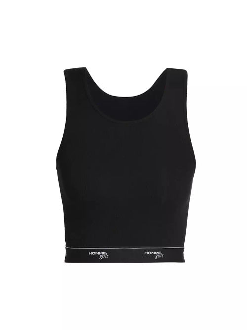 Logo Cropped Tank Top