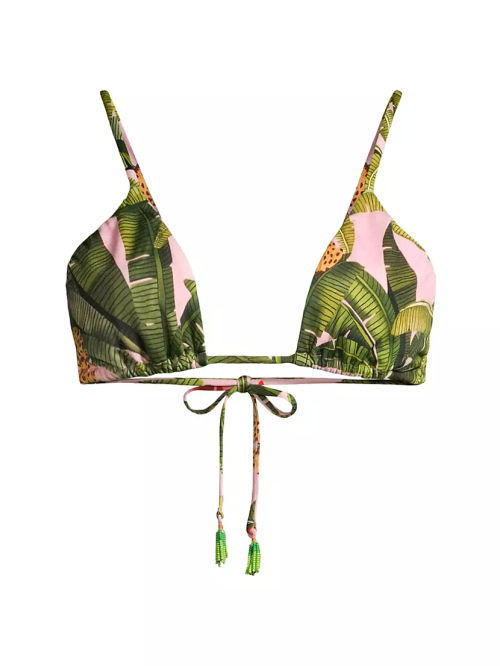 Banana Leaves Triangle Bikini...