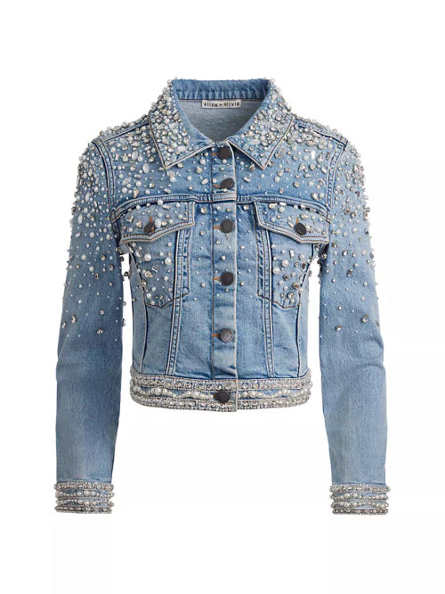 Nelson Embellished Denim...