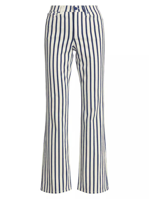 Keira Mid-Rise Striped...