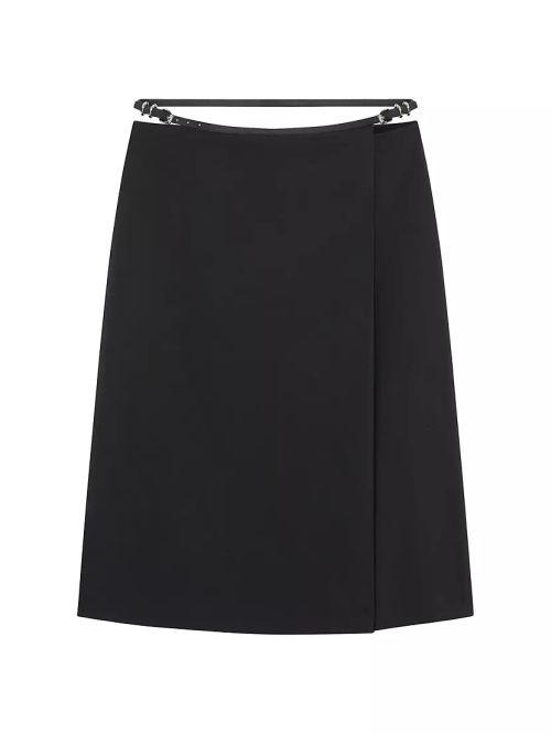 Voyou Wrap Skirt in Cotton...