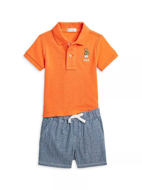 Baby Boy's Cotton Polo &...