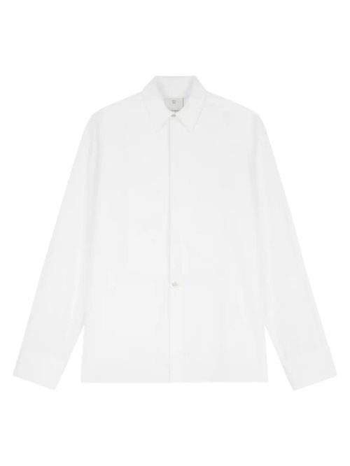 Tuxedo Shirt in Poplin