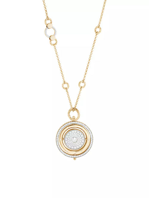 Moon Door 18K Yellow Gold &...