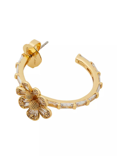 Fleurette Goldtone &Cubic...