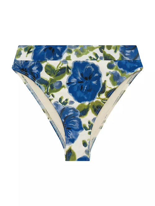 Floral High-Waist Bikini...