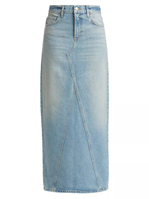 Ellison Denim Maxi Skirt