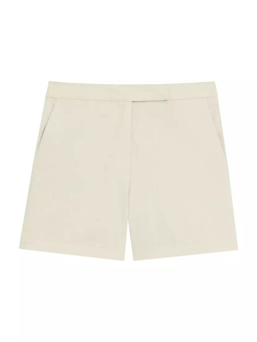 Linen-Blend Shorts