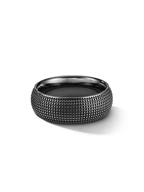 Sky Band Ring in Black...