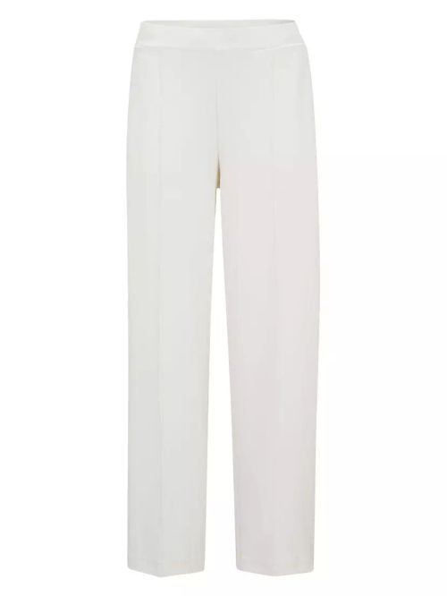 Piqué Jersey Trousers with...