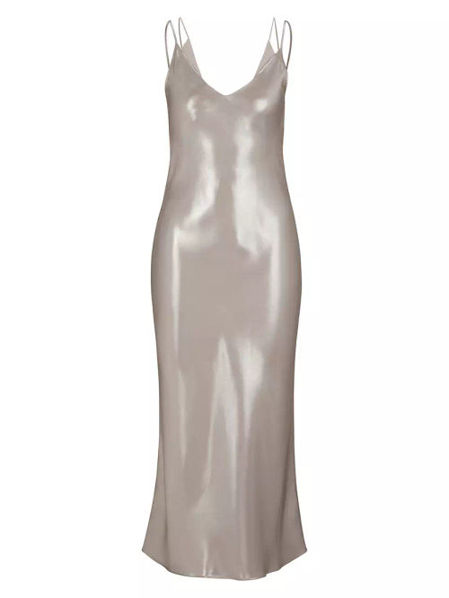 Evening Dress in Liquid Soft...