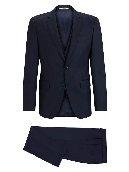 Three-Piece Slim-Fit Suit in...