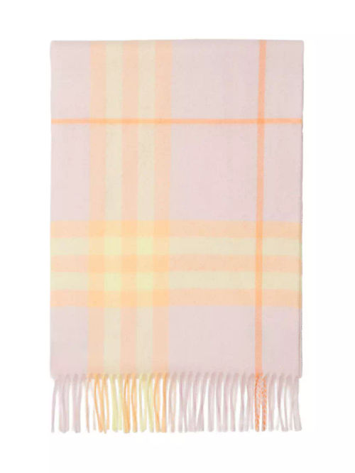 Giant Check Cashmere Scarf