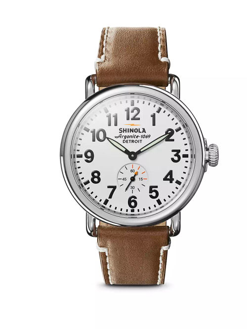 The Runwell Leather Strap...