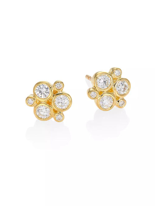 Classic Trio Diamond & 18K...