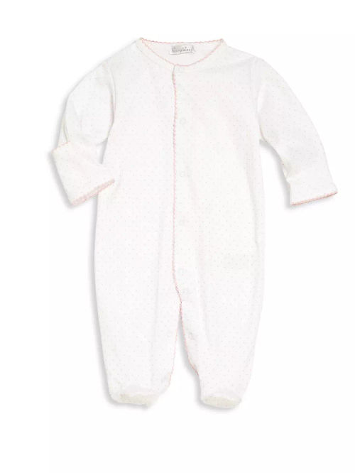 Baby Girl's Long-Sleeve Footie