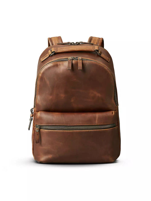 Runwell Leather Backpack