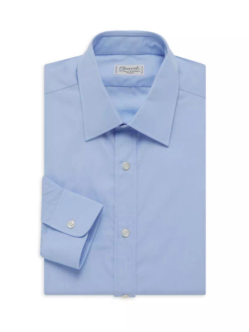 Cotton Button-Up Shirt