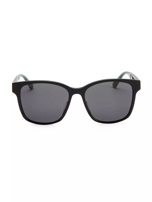 56MM Unisex Acetate Sunglasses