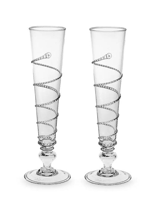 Amalia Champagne Flutes/Set...