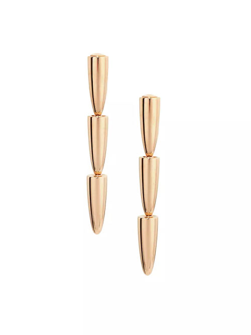 Calla 18K Rose Gold Clip-On...