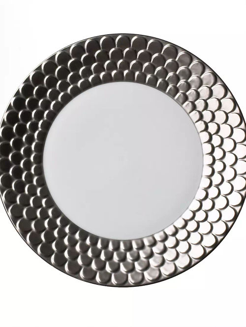 Aegean Platinum Dessert Plate