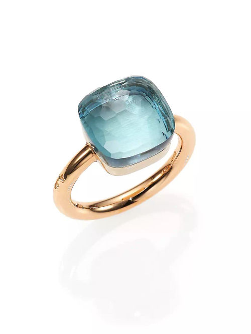 Nudo 18K Rose Gold & Blue...