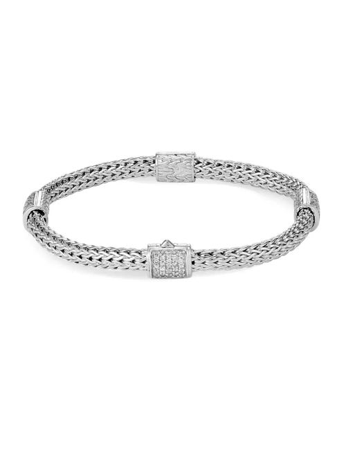 Classic Chain Diamond Pavé &...